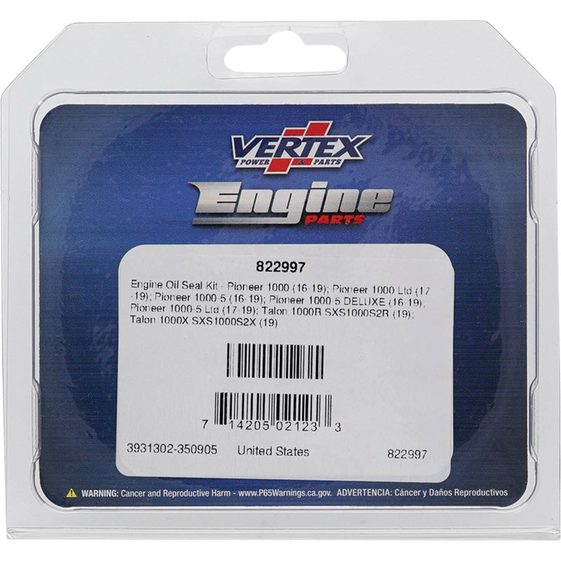 OIL SEAL KIT HONDA PIONEER 1000 16-19