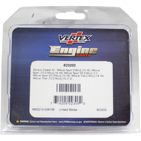 EXHAUST GASKET KIT AC WILDCAT 700 15-19