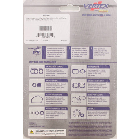 EXHAUST GASKET KIT KAW TERYX KRX 1000 2020-2023