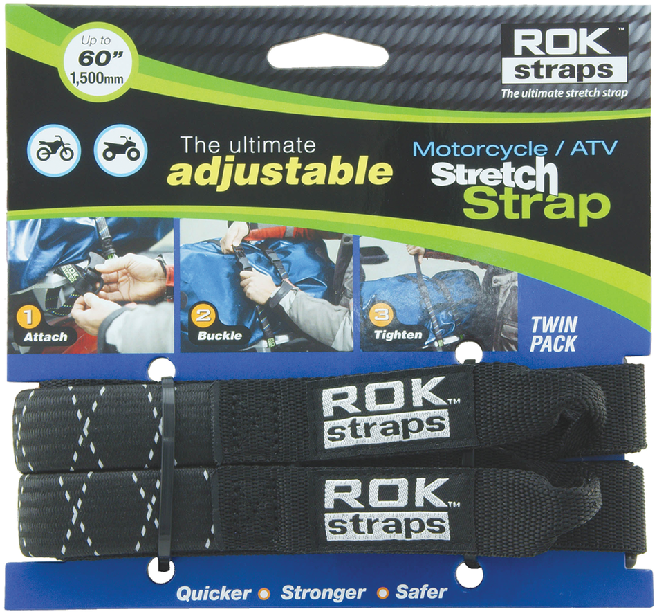 ROK-ST 450 MC HD 60"X1" BLACK REFLECTIVE