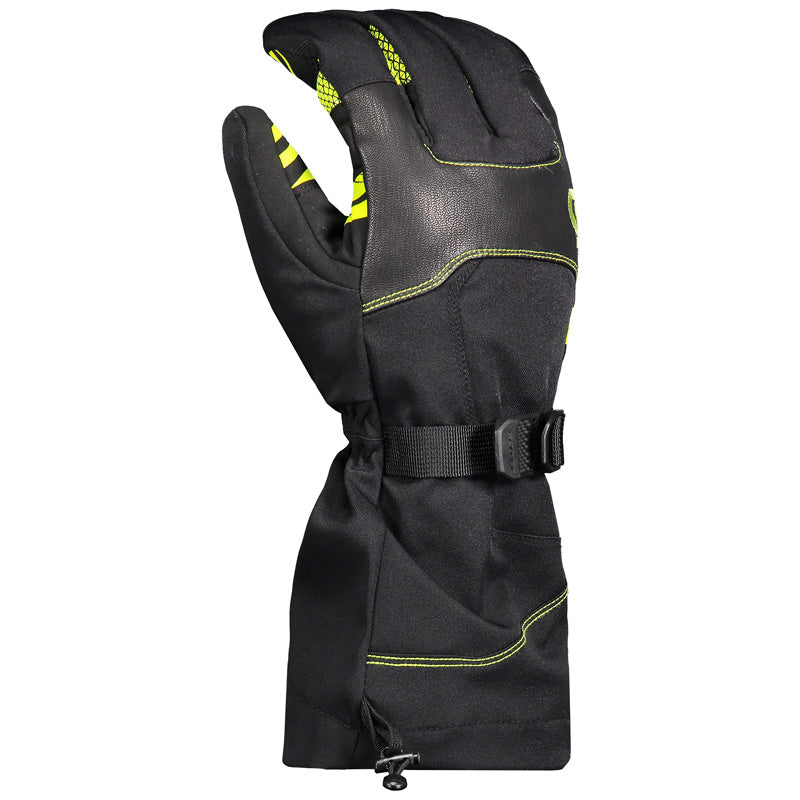 XGLOVES CUBRICK BLACK/LIME GREEN L