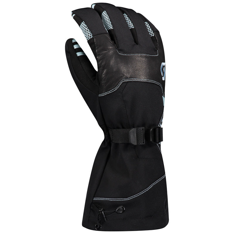 XGLOVES W'S CUBRICK BLACK/CLOUD BLUE L