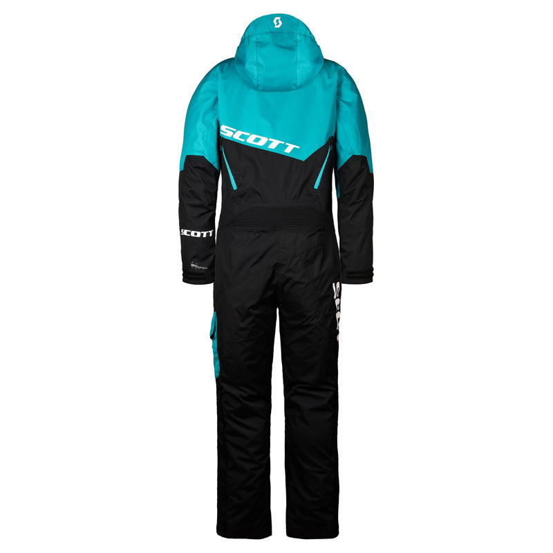 #MONOSUIT W'S BACK-X DRYO BLACK/BREEZE BLUE L