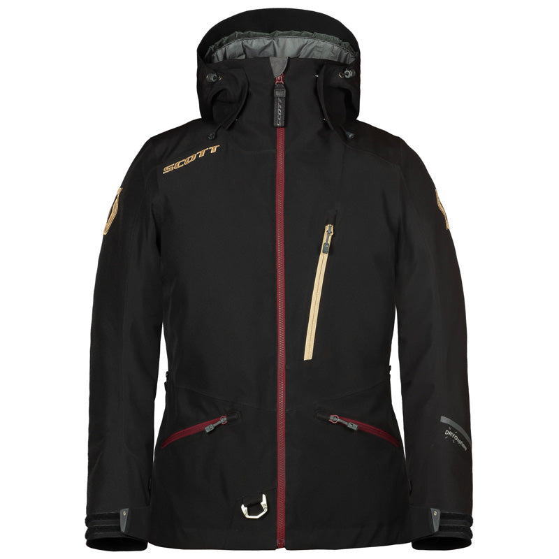 XJACKET W'S INTAKE DRYO BLACK/WARM BEIGE L