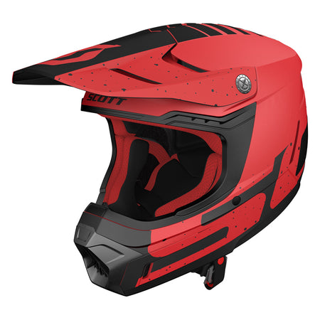 *SCO HELMET 350 EVO PLUS TEAM ECE RED/BLACK L