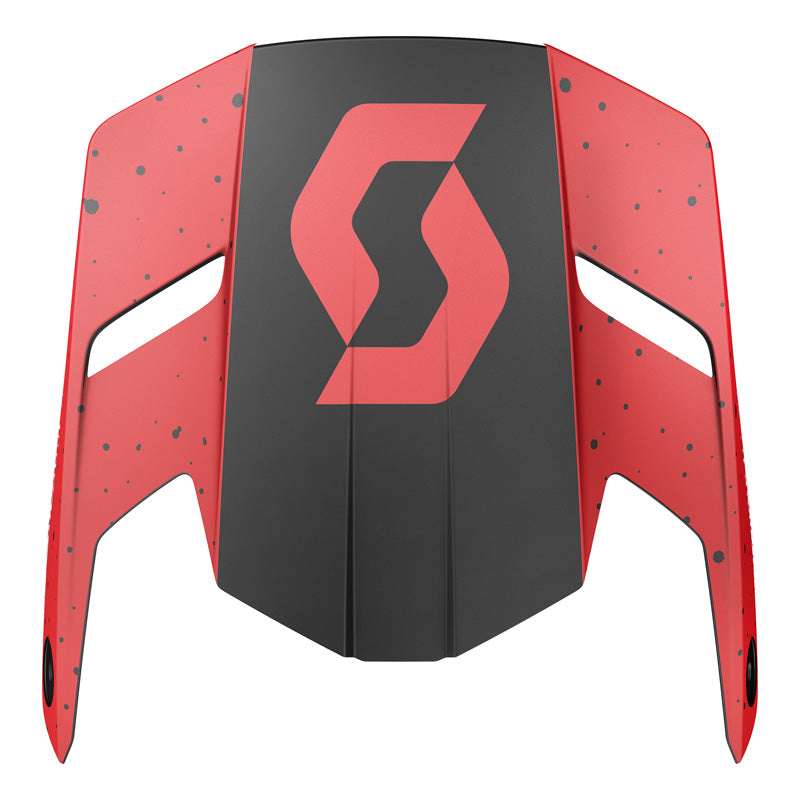 SCO VISOR 350 EVO PLUS TEAM RED/BLACK XS-M
