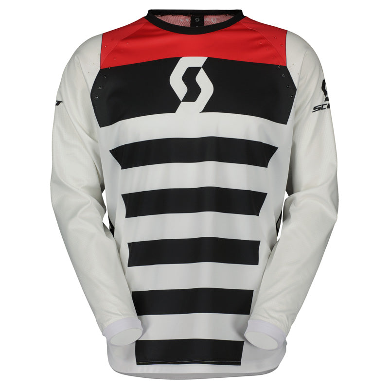 JERSEY EVO RACE WHITE/RED L