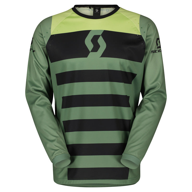JERSEY EVO RACE GREEN/BLACK L