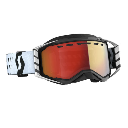 *GOGGLE PROSPECT SNOW X BLACK/WHITE LS RED CHROME