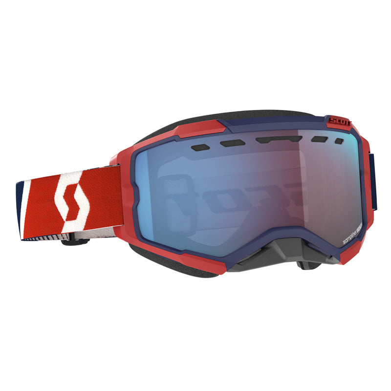 GOGGLE FURY SNOWX RED/BLUE/ENHANCER BLUE CHRO
