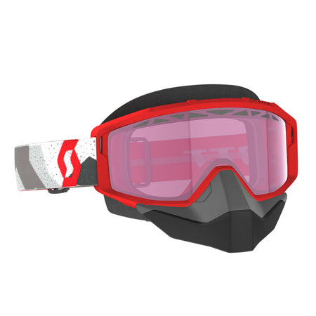 *GOGGLE PRIMAL SNOW CAMO WHITE/RED PINK