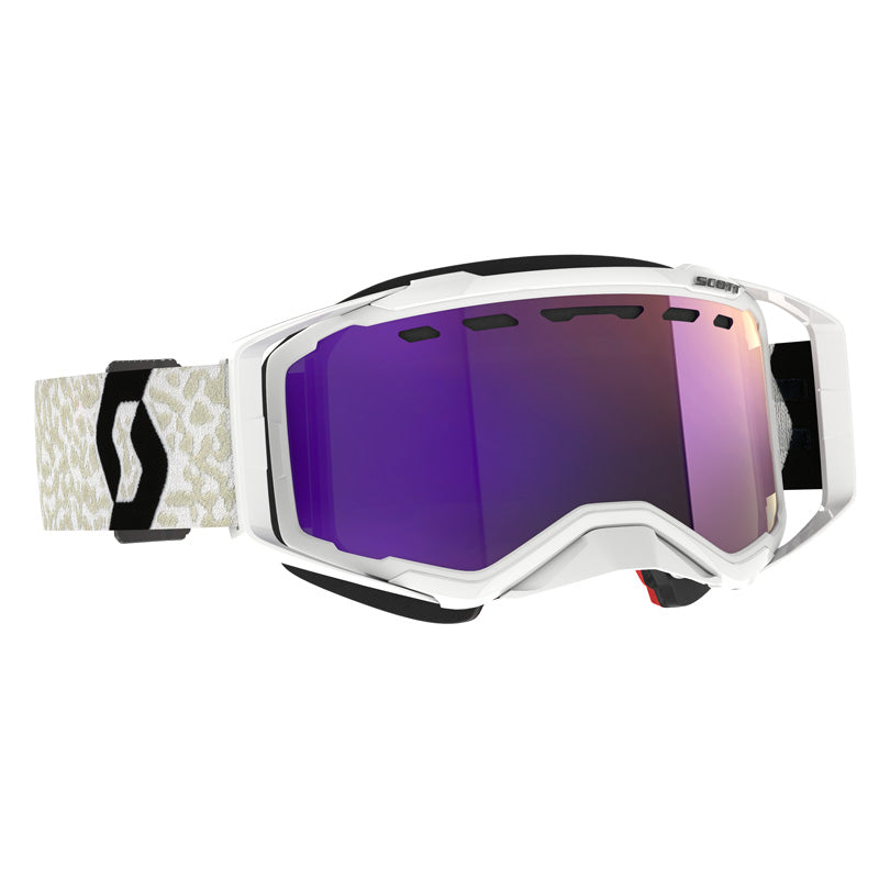 GOGGLE PROSPECT SNOW WHITE/BLACK - PURPLE CHROM
