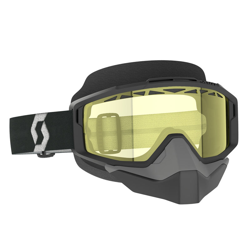 XGOGGLE SPLIT OTG SNOW BLACK/WHITE - YELLOW
