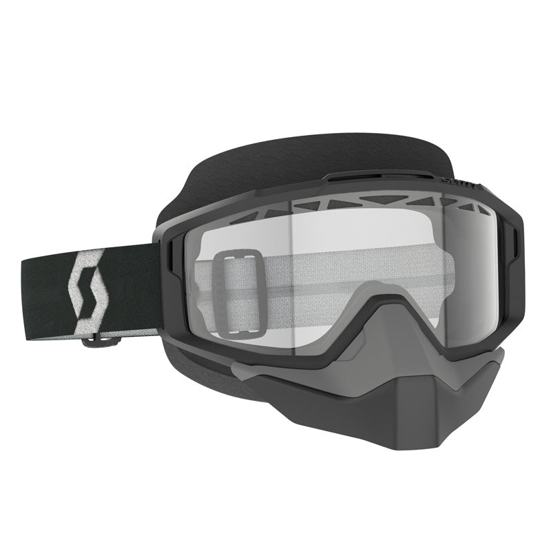 XGOGGLE SPLIT OTG SNOW BLACK/WHITE - CLEAR