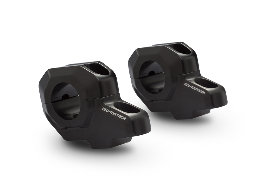 OFFSET RISER FOR 28MM BAR BLACK