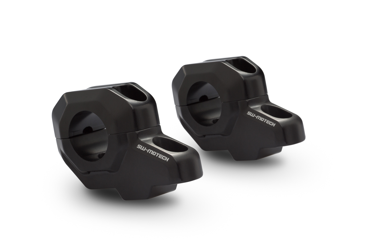 OFFSET RISER FOR 28MM BAR BLACK