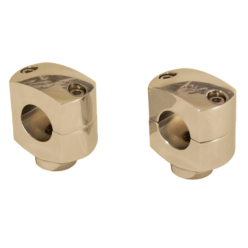 2' RISERS FOR 1' BARS CHROME