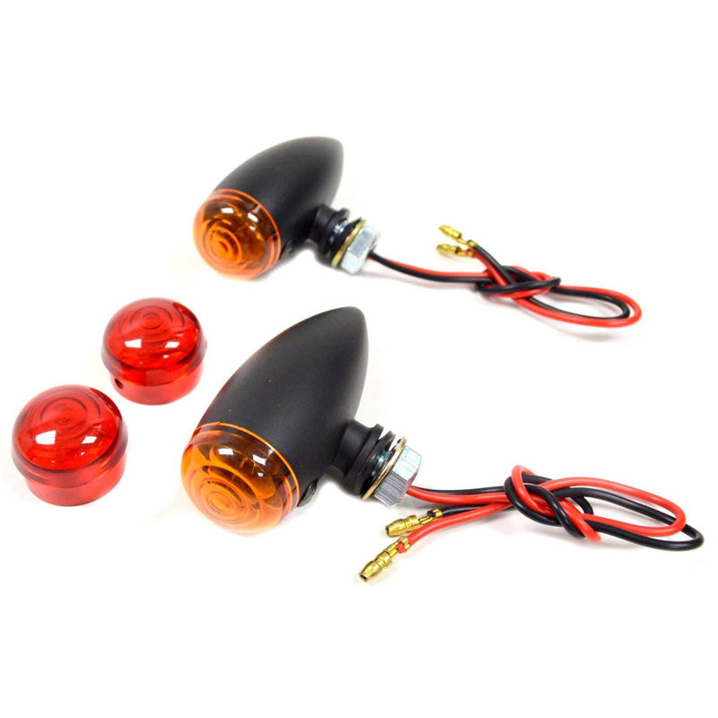 FLASHER ''BULLET'' BLACK