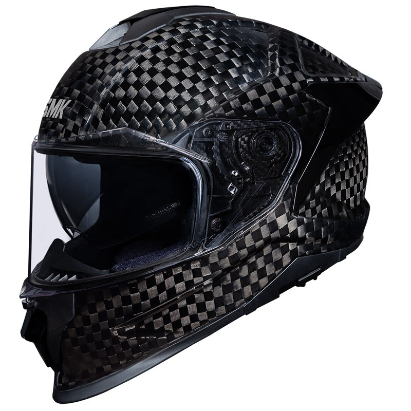 (L) TITAN CARBON GLO BLK DOT ECE LG