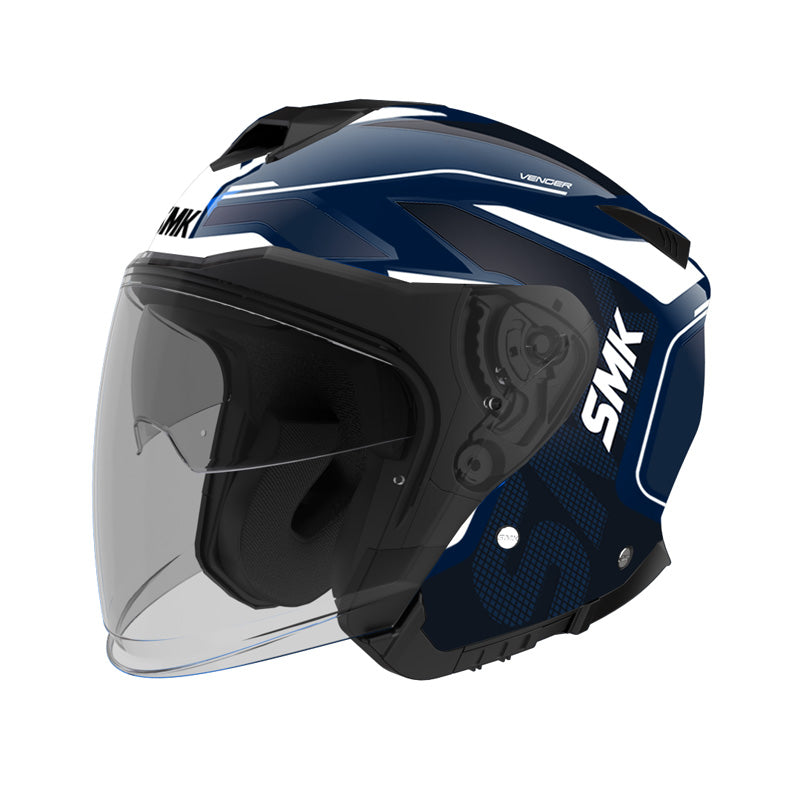 (L) GTJ TOURER GLO BLUE/WHT/BLUE DOT ECE LG