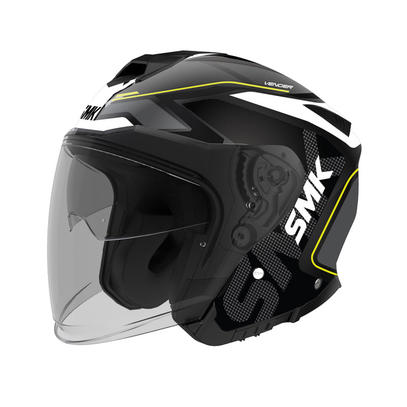 (L) GTJ TOURER GLO GREY/WHT/YEL DOT ECE LG