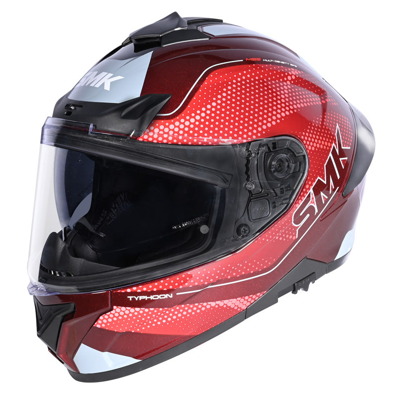 TYPHOON - MYSTIC RED/RED/GREY (MATTE) (L)