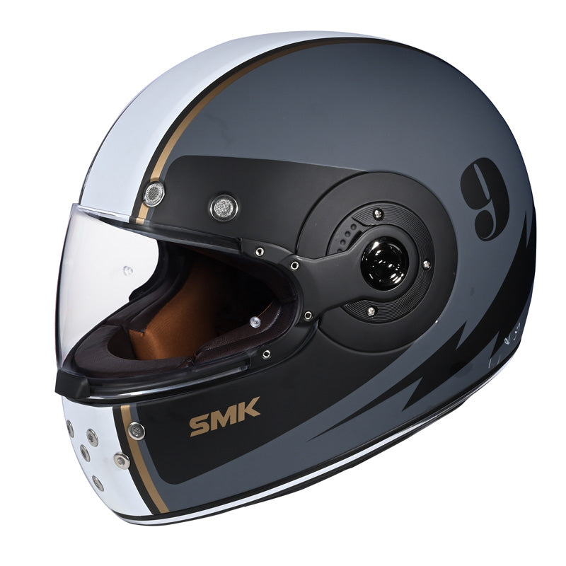 RETRO - ELECTRO GREY/BLACK/WHITE (MATTE) (L)