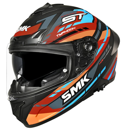 TYPHOON - ST MA275 BLACK/ORANGE/BLUE (MATTE) (L)