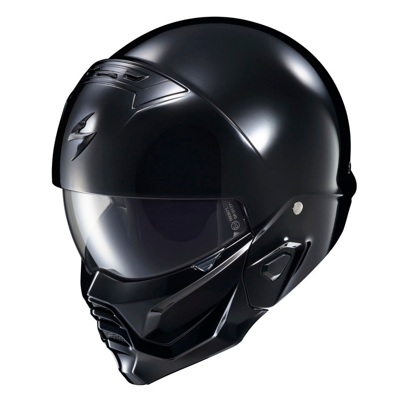 COVERT 2 HELMET - SOLID - GLOSS BLACK (L)