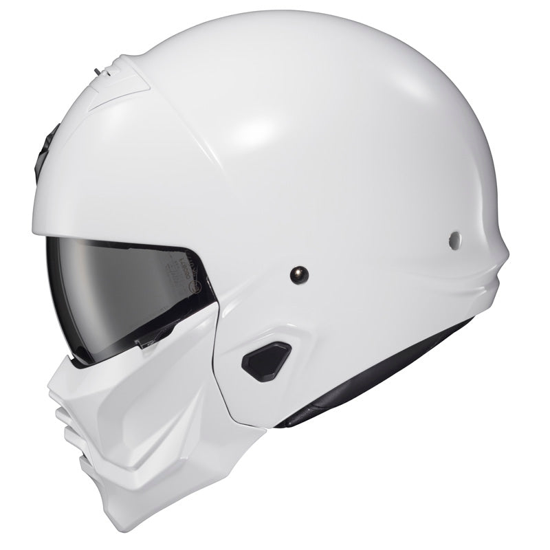 COVERT 2 HELMET - SOLID - GLOSS WHITE (L)