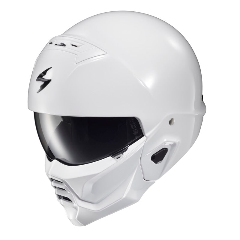 COVERT 2 HELMET - SOLID - GLOSS WHITE (L)