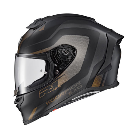 XEXO-R1 AIR HELMET - HIVE - BLACK/GOLD (L)