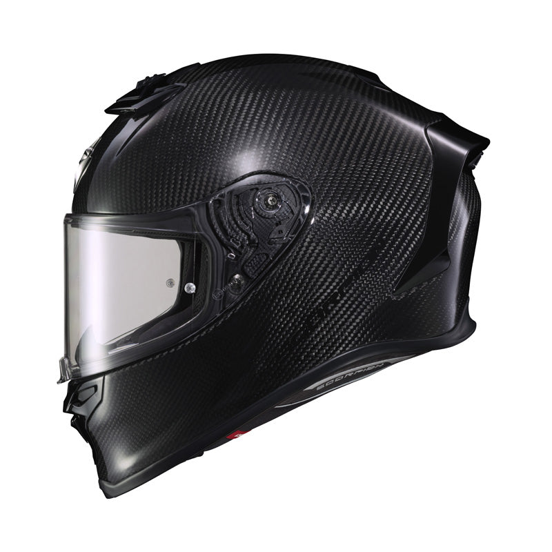 EXO-R1 AIR CARBON HELMET GLOSS BLACK (L)
