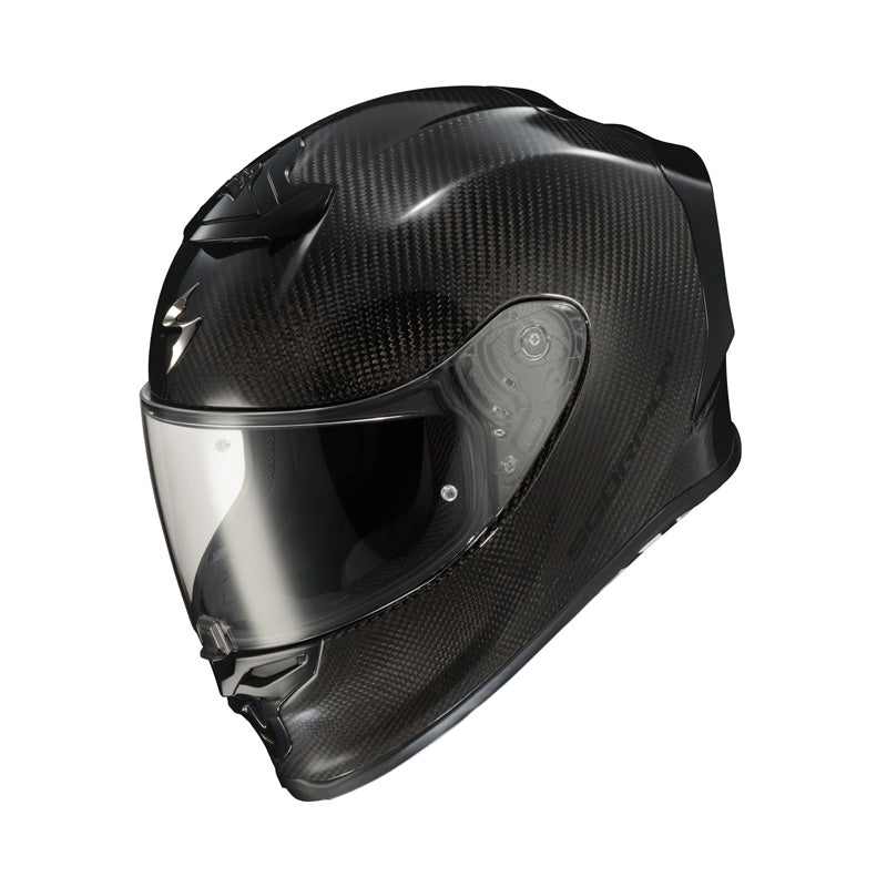 EXO-R1 AIR CARBON HELMET GLOSS BLACK (L)