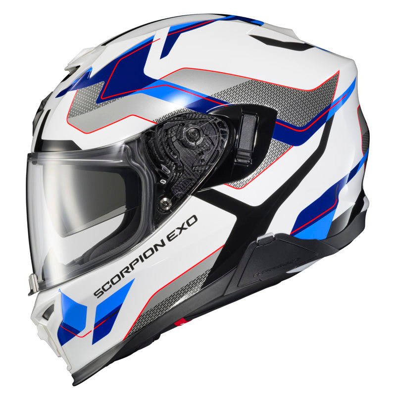 EXO-T520 HELMET - ZUSE - WHITE/BLUE (L)