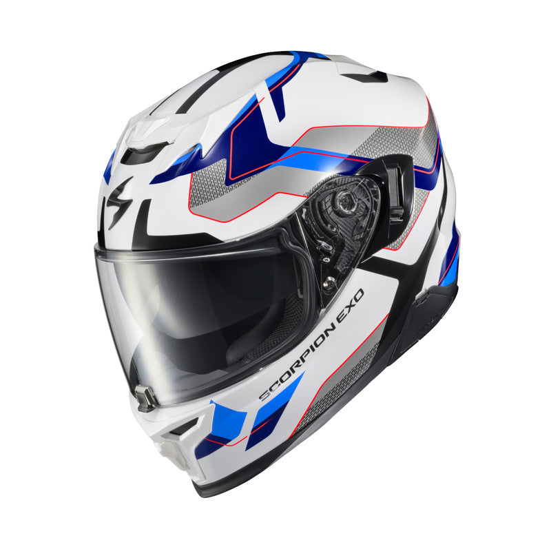 EXO-T520 HELMET - ZUSE - WHITE/BLUE (L)