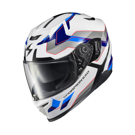 EXO-T520 HELMET - ZUSE - WHITE/BLUE (L)