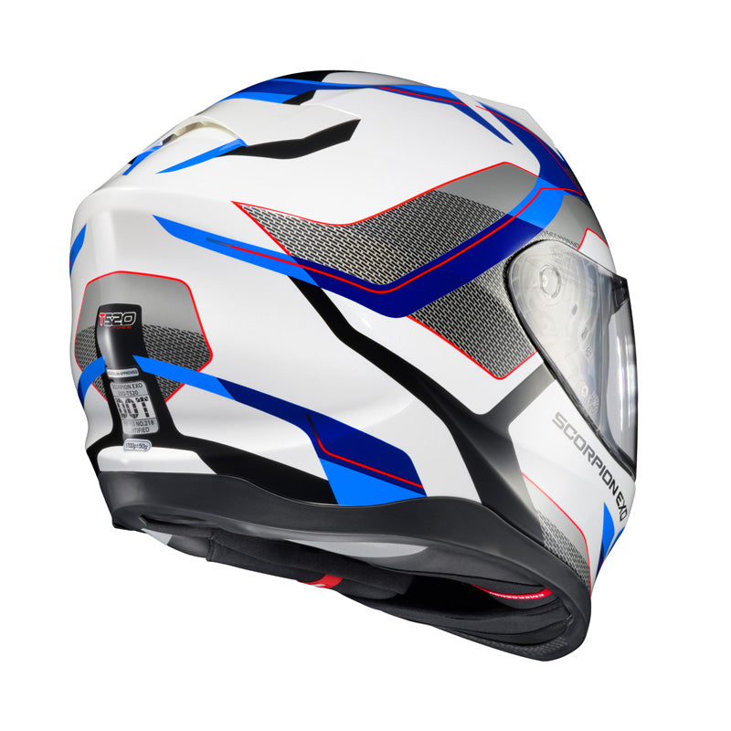 EXO-T520 HELMET - ZUSE - WHITE/BLUE (L)