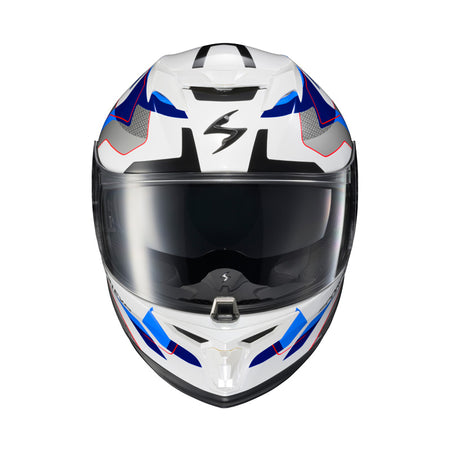 EXO-T520 HELMET - ZUSE - WHITE/BLUE (L)
