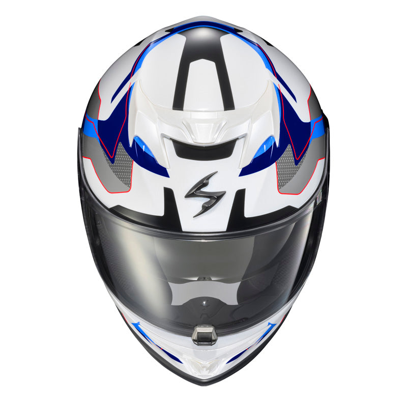 EXO-T520 HELMET - ZUSE - WHITE/BLUE (L)