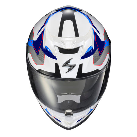 EXO-T520 HELMET - ZUSE - WHITE/BLUE (L)