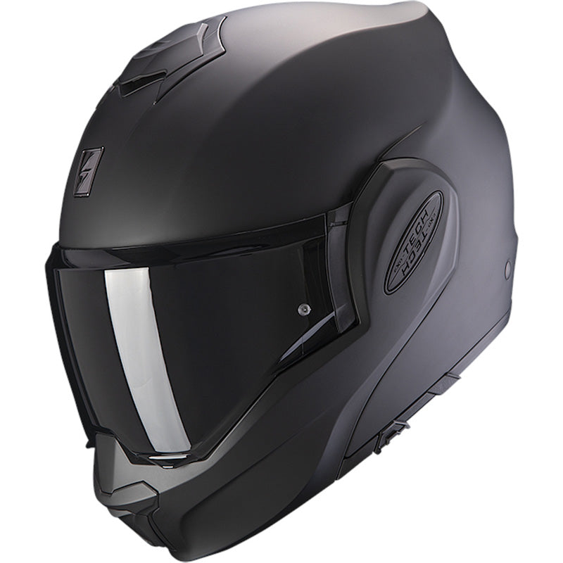 EXO-TECH EVO SOLID HELMET - MATTE BLACK (L)