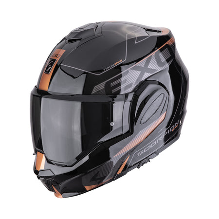#EXO-TECH EVO TRAVELLER HELMET - BLACK/COPPER (L)