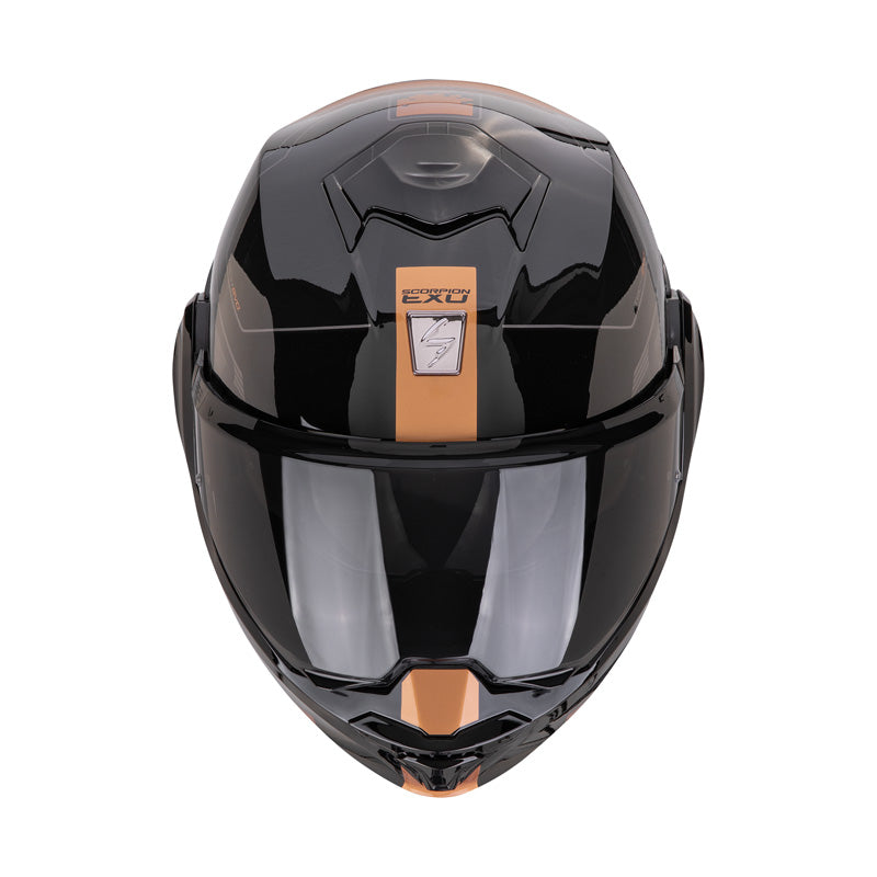 #EXO-TECH EVO TRAVELLER HELMET - BLACK/COPPER (L)