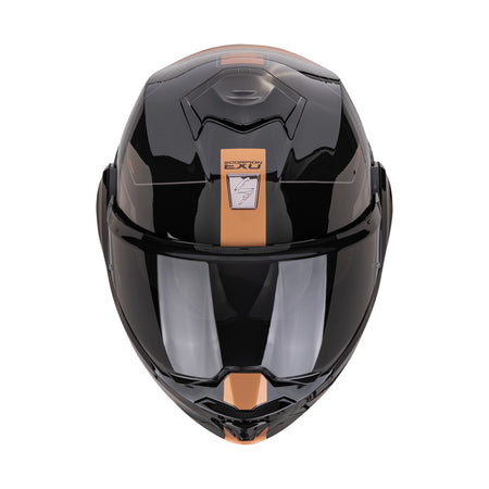 #EXO-TECH EVO TRAVELLER HELMET - BLACK/COPPER (L)