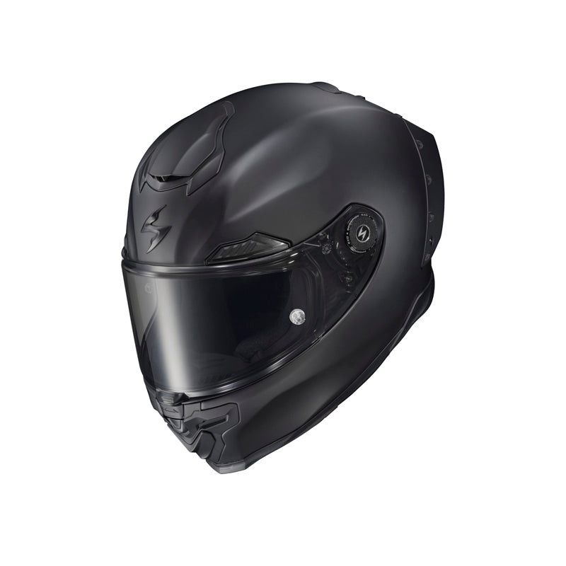 EXO-RACE AIR SOLID HELMET - MATTE BLACK (L)