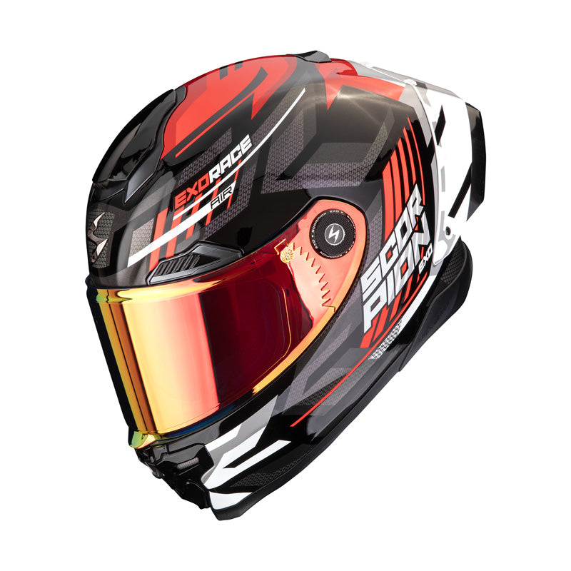 EXO-RACE AIR KOBRA HELMET - BLACK/RED (L)