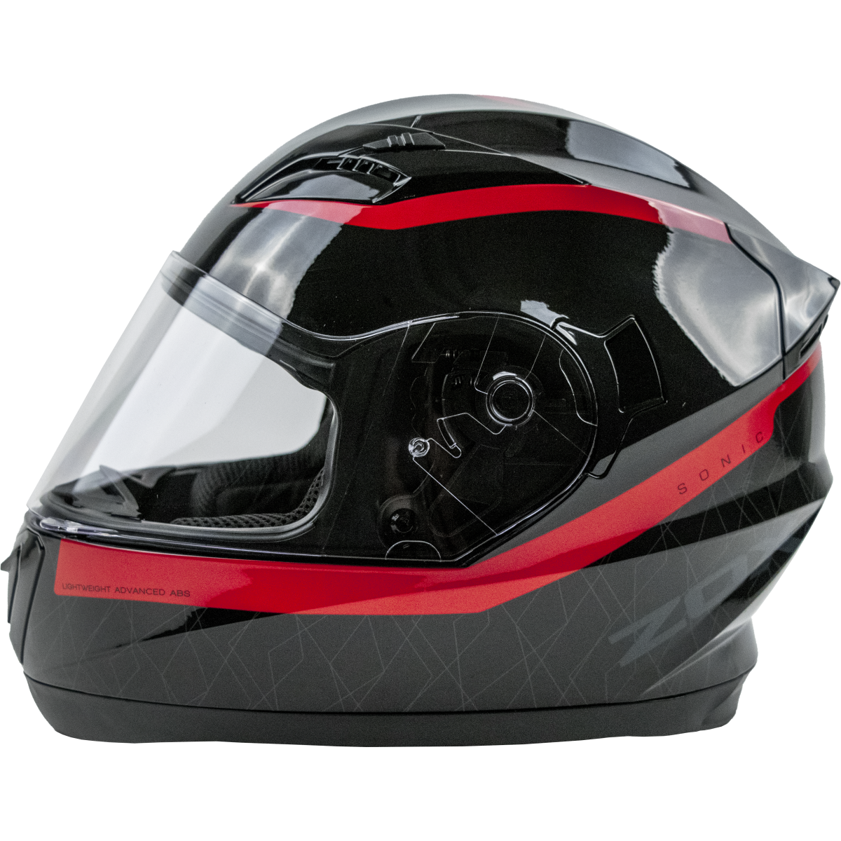 SONIC ACE BLK/RED XL