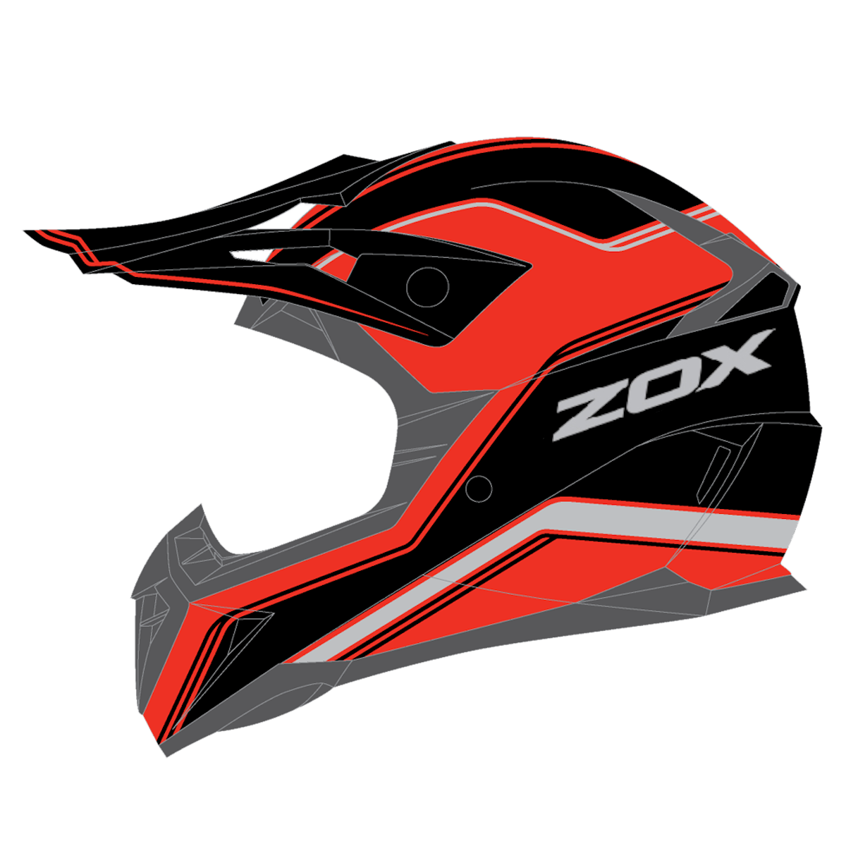 PULSE VIGOR BLACK/RED S