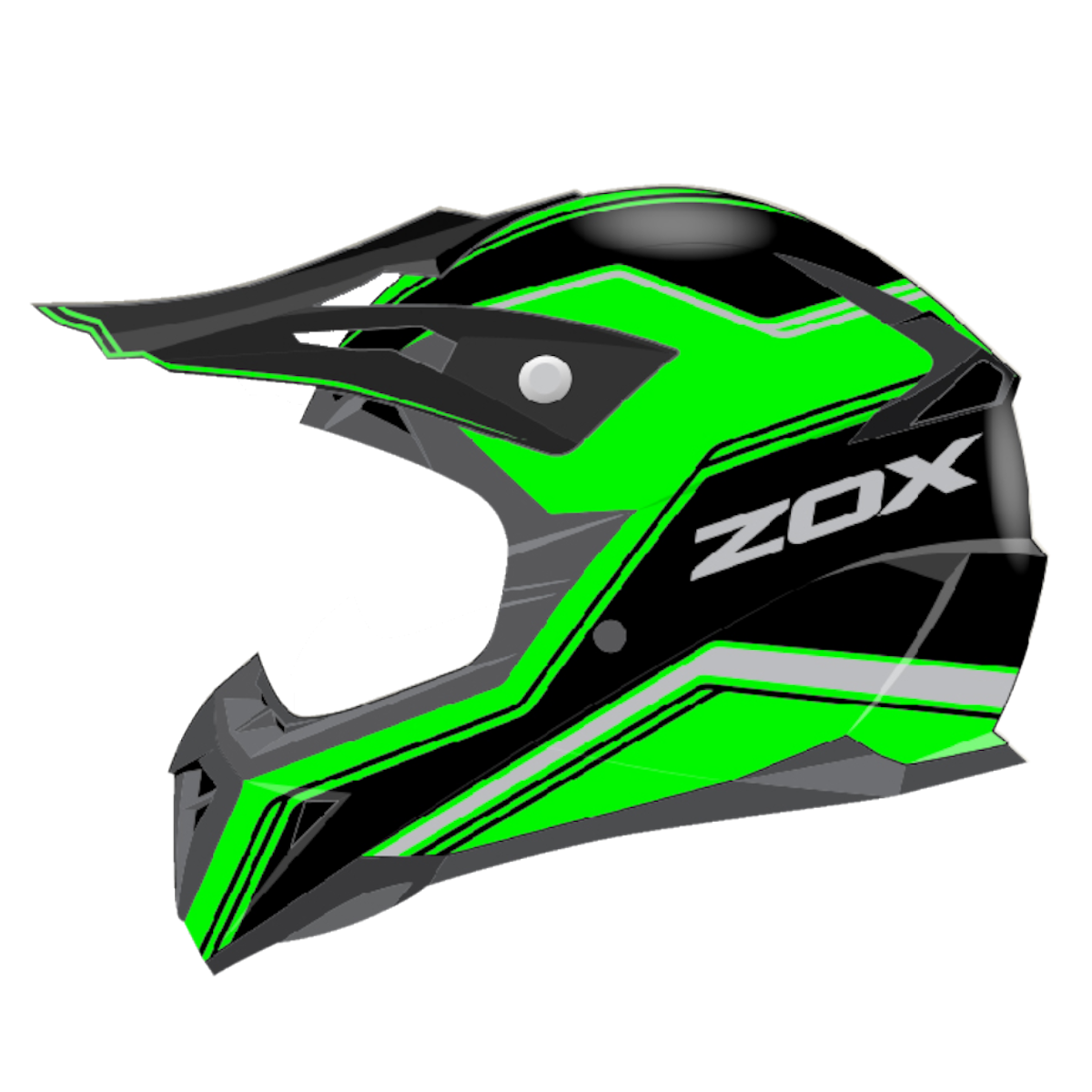 PULSE VIGOR BLACK/GREEN XL